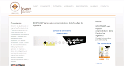 Desktop Screenshot of cadit.anahuac.mx