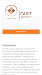 Mobile Screenshot of cadit.anahuac.mx