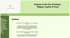 Desktop Screenshot of anahuac.us